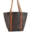 Authentic Louis Vuitton Monogram Sac Shopping PM Tote Bag M51108 LV 1612D Fashion