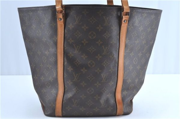 Authentic Louis Vuitton Monogram Sac Shopping PM Tote Bag M51108 LV H8967 Cheap