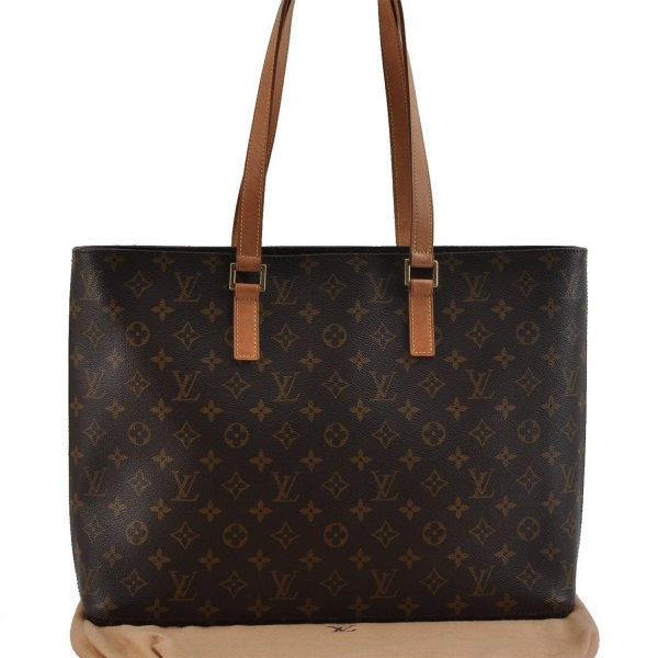 Authentic Louis Vuitton Monogram Luco Shoulder Tote Bag M51155 LV 2162D Online Hot Sale