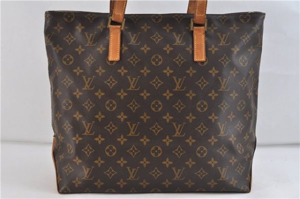 Authentic Louis Vuitton Monogram Cabas Mezzo Tote Bag M51151 LV 1345D Supply