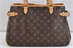 Authentic Louis Vuitton Monogram Batignolles Horizontal Tote Bag M51154 LV 1085D For Discount