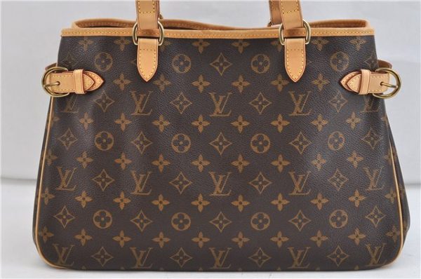 Authentic Louis Vuitton Monogram Batignolles Horizontal Tote Bag M51154 LV 1085D For Discount