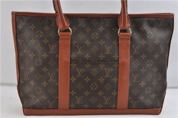 Auth Louis Vuitton Monogram Sac Weekend PM Vintage Tote Hand Bag M42425 LV 0578D Cheap