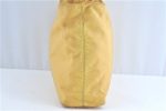 Authentic PRADA Nylon Shoulder Tote Bag Yellow G9942 on Sale