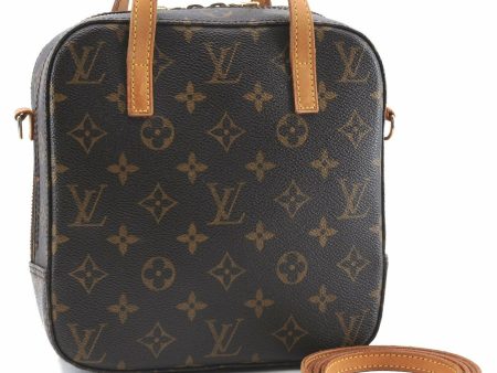 Authentic LOUIS VUITTON Monogram Spontini Hand Shoulder Bag 2way M47500 LV 7181A Cheap