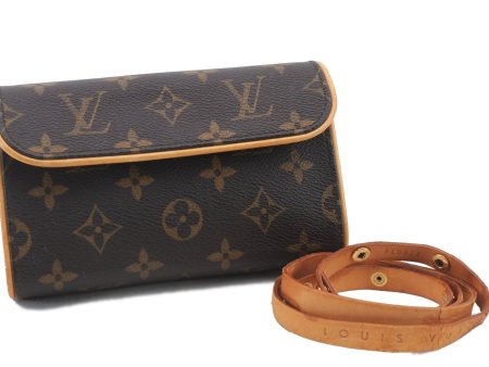 Auth Louis Vuitton Monogram Pochette Florentine Pouch Waist Bag M51855 LV 0479D For Cheap