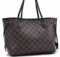 Authentic LOUIS VUITTON Damier Neverfull PM Tote Bag N51109 LV 8441A on Sale