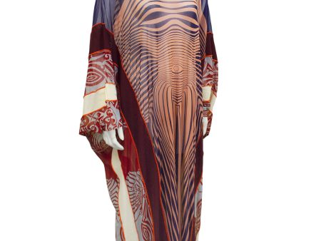 Spring Summer 1996 Sheer Body Illusion and Contour Kaftan on Sale