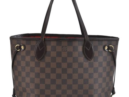 Authentic Louis Vuitton Damier Neverfull PM Tote Bag N51109 LV 1092D Online Sale