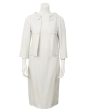 Cream Linen Couture Skirt Suit Supply