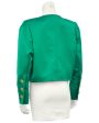 Green Silk Jacket Online Sale