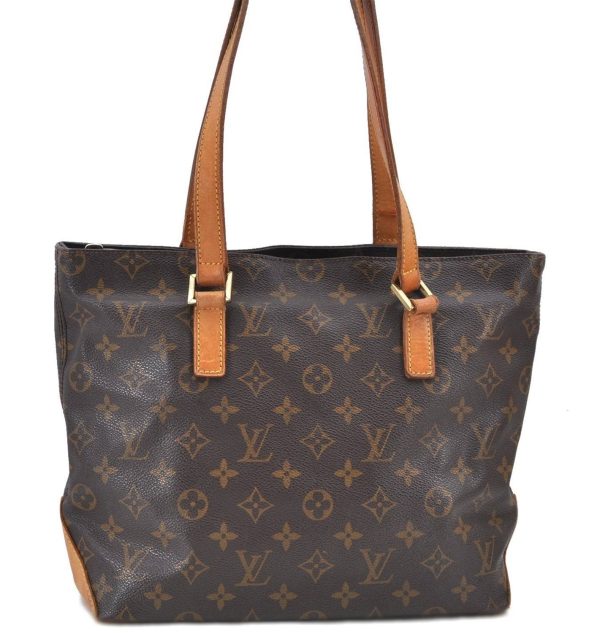 Authentic Louis Vuitton Monogram Cabas Piano Tote Bag M51148 LV H9296 Fashion