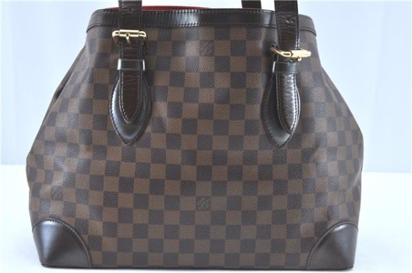 Authentic Louis Vuitton Damier Hampstead MM Shoulder Tote Bag N51204 LV H9289 Supply