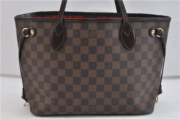 Authentic Louis Vuitton Damier Neverfull PM Tote Bag N51109 LV 1092D Online Sale