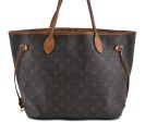 Authentic Louis Vuitton Monogram Neverfull MM Tote Bag M40156 LV H9419 Discount