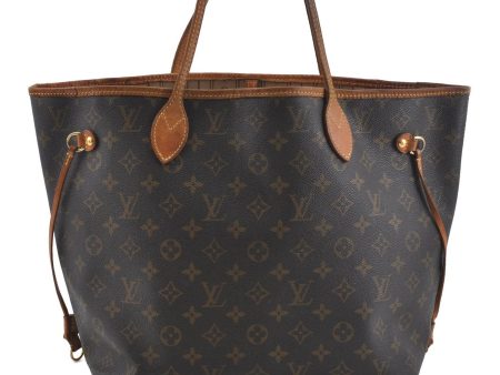 Authentic Louis Vuitton Monogram Neverfull MM Tote Bag M40156 LV H9419 Discount