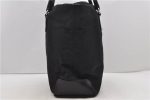 Authentic PRADA Nylon Leather Shoulder Tote Bag Black 2375D Supply