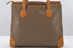 Authentic GUCCI Micro GG PVC Leather Shoulder Tote Bag 0172 Brown Junk 0463D Cheap