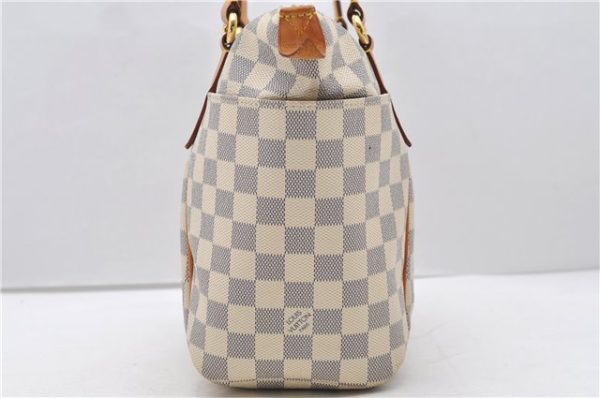 Authentic Louis Vuitton Damier Azur Totally PM Tote Bag White N41280 LV 2127D Supply