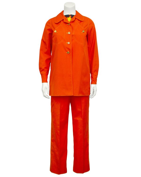 Orange 3pc Ensemble Online Hot Sale