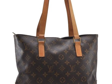 Authentic Louis Vuitton Monogram Cabas Piano Tote Bag M51148 LV 0125D Online Sale