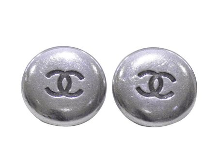 Silver logo clip-on earrings Fashion