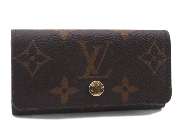 Authentic LOUIS VUITTON Monogram Multicles 4 Four Hooks Key Case M62631 LV H4338 Online Sale