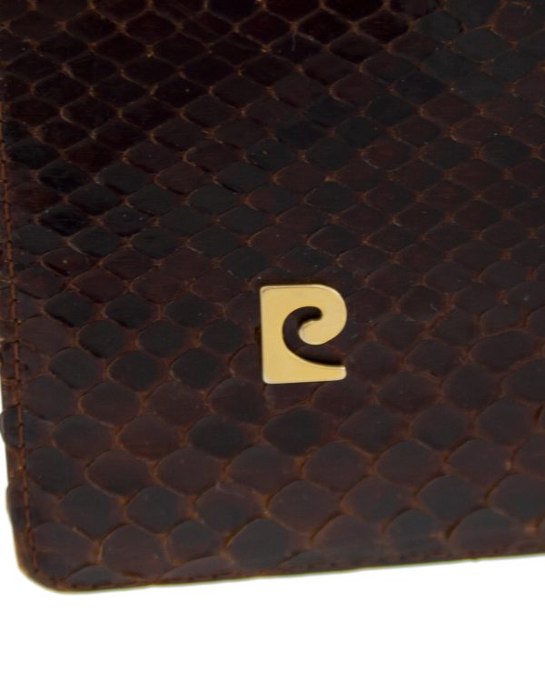 Brown Top Handle Clutch Fashion