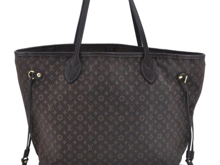 Auth Louis Vuitton Monogram Idylle Neverfull MM Tote Bag Brown M40513 LV H9053 Supply