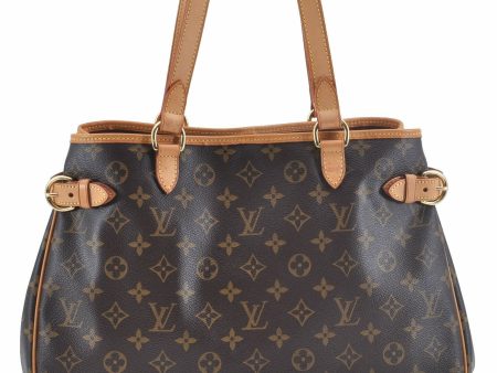 Authentic LOUIS VUITTON Monogram Batignolles Horizontal Tote Bag M51154 LV G1311 on Sale