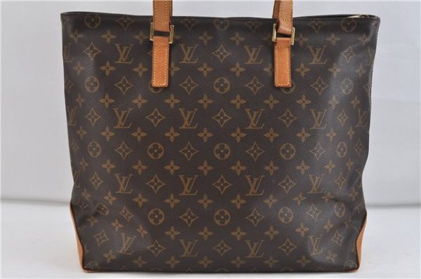 Authentic Louis Vuitton Monogram Cabas Mezzo Tote Bag M51151 LV 0744D Online Hot Sale