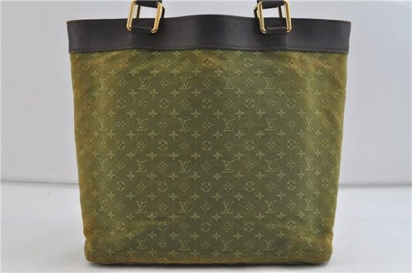 Auth Louis Vuitton Monogram Mini Lucille GM Hand Tote Bag M92681 Green LV 0166D For Discount