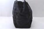 Authentic CHANEL New Travel Line Shoulder Tote Bag Nylon Leather Black 9934C Cheap