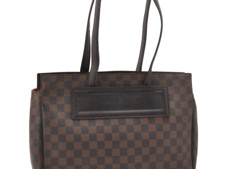 Authentic Louis Vuitton Damier Parioli PM Shoulder Tote Bag N51123 LV 0170D For Cheap