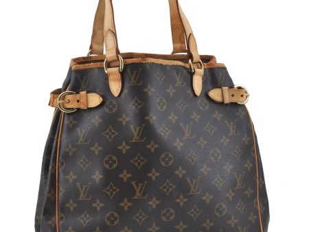 Authentic Louis Vuitton Monogram Batignolles Vertical Tote Bag M51153 LV G7897 Supply