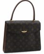 Authentic LOUIS VUITTON Monogram Malesherbes Hand Bag M51379 LV 6818A Online now