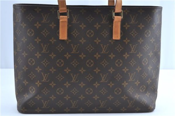 Authentic Louis Vuitton Monogram Luco Shoulder Tote Bag M51155 LV G8880 Hot on Sale