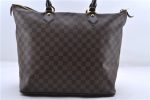 Authentic Louis Vuitton Damier Saleya GM Shoulder Tote Bag N51181 LV 9737C Fashion