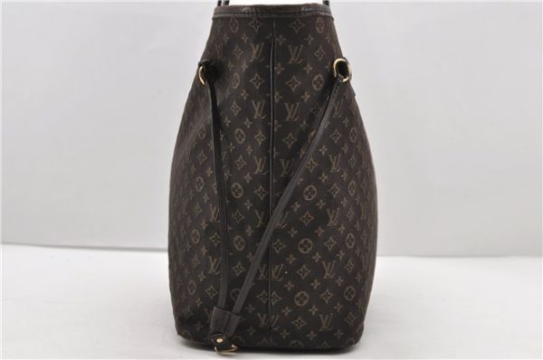 Auth Louis Vuitton Monogram Idylle Neverfull MM Tote Bag Brown M40513 LV 1448D on Sale