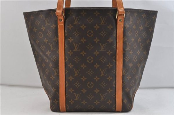 Authentic Louis Vuitton Monogram Sac Shopping PM Tote Bag M51108 LV 1612D Fashion