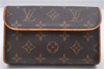 Authentic Louis Vuitton Monogram Pochette Florentine Clutch Bag M51855 LV 1601D Online