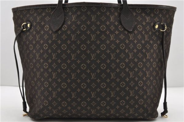 Auth Louis Vuitton Monogram Idylle Neverfull MM Tote Bag Brown M40513 LV 1448D on Sale