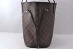 Authentic Louis Vuitton Damier Neverfull MM Tote Bag N51105 LV 1082D For Discount