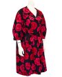 Opera Coat with Red Roses Discount