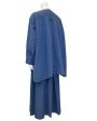 Blue Cotton Oversize Ensemble For Discount