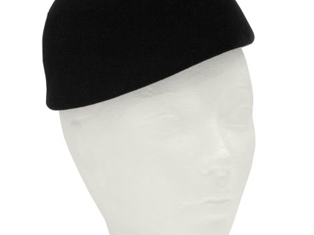 Black Velvet Hat with Rhinestone Detail Discount