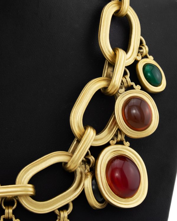 Signed and Numbered Yves Saint Laurent Statement Necklace For Cheap