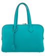 Taurillon Clemence Novillo Victoria II 35 in Turquoise Fashion