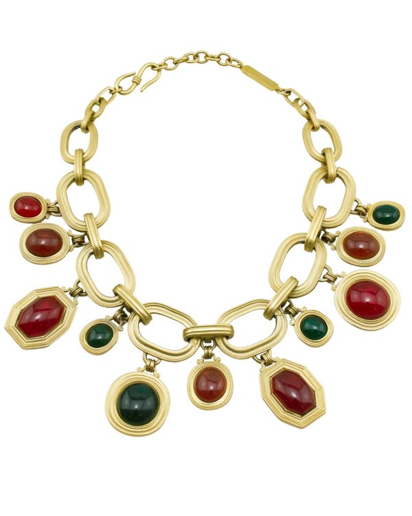 Signed and Numbered Yves Saint Laurent Statement Necklace For Cheap