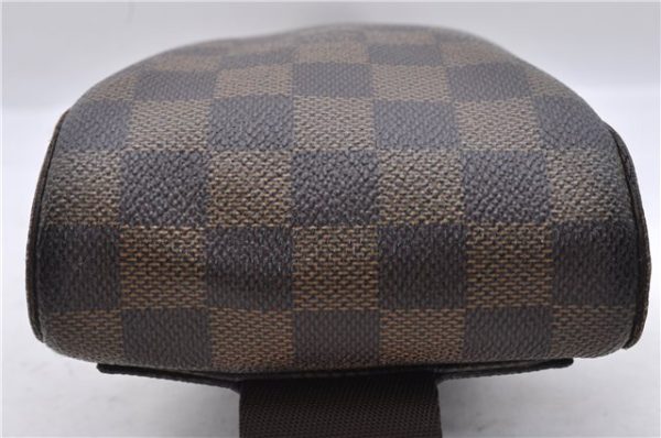 Authentic Louis Vuitton Damier Geronimos Waist Bum Waist bag N51994 LV 0999D For Sale